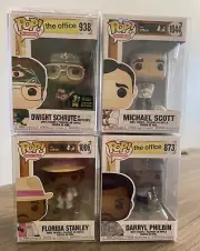 Office Funko ECCC Dwight Recyclops, Stanley, Michael Scott, Darryl Philbin