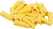 36 Pcs Caulk Caps for Caulking Tubes Caulking Sealer Nozzles Plastic Caulk Saving Caps Yellow