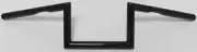HD Dimpled Gloss Black Z Handlebar 6in Rise Harley Dyna Conv 94-00
