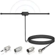 DAB FM Radio Antenna 3m Cable for Pioneer Onkyo Marantz Bose Wave Home Stereo