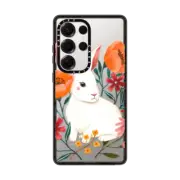 Galaxy S25 Ultra Impact Case White Rabbit