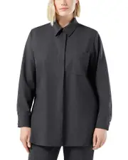 Marina Rinaldi Vezzano Wool Tunic Shirt