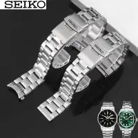 在飛比找Yahoo!奇摩拍賣優惠-現貨 SEIKO 精工5號錶帶鋼帶 全自動機械表男女錶鏈SN