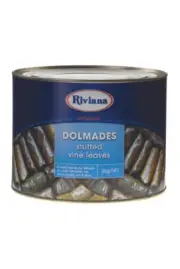 RIVIANA DOLMADES 2KG x 6 TINS - FREE POST