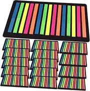 GETAJGHSD 15 Sheets Index Adhesive Strip Highlight Strips for Reading Book Learning Accessory