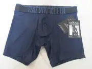NEW Calvin Klein Intense Power Ultra Cooling Boxer Brief MENS S Navy Blue NB3837