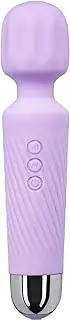 Women Vibrator,Adult Sex Toy Wand, G Spot Dildo, Clit Vibrator, Sex Vibrators,Clitoris Stimulation,with 8 Speeds & 20 Patterns, Quiet,Fully Waterproof,Vibrating Wand for her Pleasure (Purple)