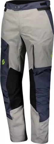 Scott Voyager Dryo, textile pants waterproof , color: Grey/Dark Blue , size: S