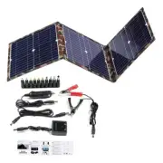 800W Foldable Solar Panel Portable Solar Charger 12V Battery Power Station 5V US
