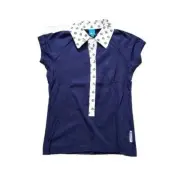 Vintage Paul Frank Womens Anchor Polo Shirt, Blue, Size Small