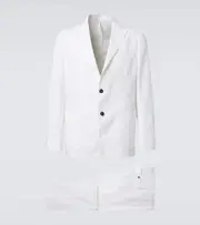 [Slowear] Slowear Linen and cotton suit AU 93 white
