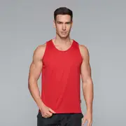 BADGER - Mens Plain Mini Waffle Knit Poly Driwear Singlet