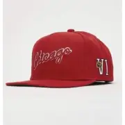 NEW MENS MITCHELL & NESS CHICAGO BULLS CHAMPIONSHIP SNAPBACK HAT