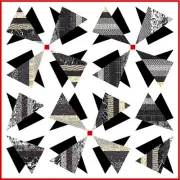 NOT THE NORM - 56.5" x 56.5" - Quilt-Addicts Pre-cut Patchwork Quilt Kit Lap`