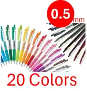 Zebra Sarasa Clip Gel Pen 0.5mm - Smooth Writing - Choose from 20 Colors - Japan