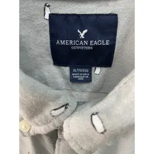 American eagle 男 XL 柔軟 口袋襯衫