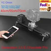 YC Generation Pro 2.0 E-chocolate 40cm 55cm 70cm Motorized Camera Slider APP