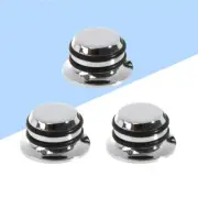 3 Pcs Knob Guitar Volume Control Knobs Electric Bass for