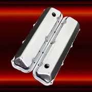 Valve Covers for Big Block Ford 429 460 Engines Chrome Factory Height