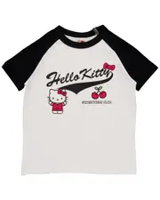 Girls Hello Kitty Raglan Tee
