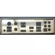 Shield I/O IO Backplate For MSI MPG X570 GAMING EDGE WIFI Motherboard