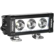 5.63" XPL SERIES HALO 3 LED SPOT BEAM LIGHT BAR INCLUDING END CAP MOUNTING L BRA