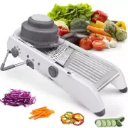 Adjustable Stainless Steel Mandoline Slicer Vegetable, Onion, and Potato Cutter
