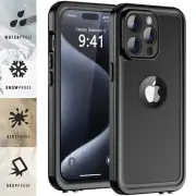 Waterproof Case For iPhone 16 15 14 13 12 11 Pro Max XR X ShockProof Heavy Duty
