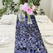 Navy Blue Large PAYETTE SEQUIN 13x108" TABLE RUNNER Party Catering Decorations