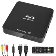 Didar Blu Ray DVD Player, Ultra Mini 1080P Blue Ray Disc Player Home Theater ...