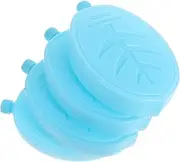 4Pcs Refillable Ice Packs for Cooler Storage Containers Portable Ice Box for Camping Picnics Beach Trips Outdoor Activities Durable Pe Material for Lasting Use