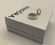Pandora 782287 c01 charm Signature Multi-Ring Two-Tone Charm