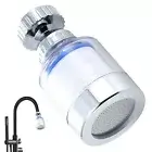 360° Rotating Faucet Water Filter Tap Filtration Kitchen Sink Mount Purifier Tap