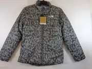 The North Face Jacket Girls XL (18) Grey Full Zip Reversible New With Tags