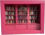 Apprehensive Book Shelf, Anxietys Bookshelf Shake Away Your Anxietys, Minis Bookshelf With 200 Books Colorful Small Bookshelf Models, Minii Apprehensive Bookshelf For Stress Relief Desk Toys