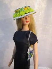 Ribbon Roses a doll hat and purse for Tyler Wentworthdoll not included.