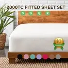 Ultra Soft Deep Bed Fitted Sheet 2000TC Single/Double/Queen/King Bed Luxury AU