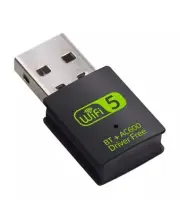 USB WiFi Bluetooth Adapter 600Mbps Dual Band 2.4/5Ghz Wireless Network Receiver