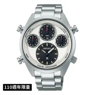 【SEIKO 精工】Prospex 製錶110週年限量太陽能計時腕錶 SK038 /42mm(8A50-00D0S/SFJ009P1)