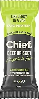 Chief Nutrition Chipotle and Lime Beef Bars 40 g