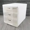 樹德玲瓏盒A4資料櫃3層抽屜櫃文件櫃收納櫃PC-1103-大廚師百貨 - 白色 (7.8折)