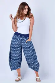 Guru Indigo Printed Pants--BOO-GURUIND-S16