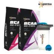 ReFuel BCAA 800g 1 x Berry & 1 x Sour Grape & Free 500ml Shaker