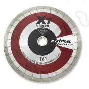 Rapido Silent Diamond Saw Blade - Titanium with 20mm segments
