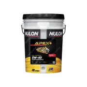 Nulon APEX+ 5W-40 Performance Engine Oil 20L APX5W40-20 Ref SYN5W40-20