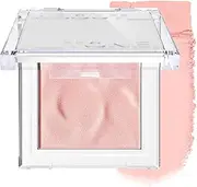 ABOUT TONE Fluffy Wear Blusher - Pressed Powder Cheek Blush with Airy and Soft Matte Blurring Finish Blendable & Buildable Natural Color Korean Makeup Vegan (09 DOLLISH MILKY CORAL, Pack of 1)