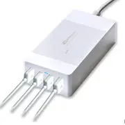 4-Port USB Charging Station Hub 4.2A for Smartphones, Tablets & GPS