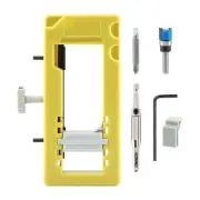 Green Door Hinge Jig and Mortiser - Installation Kit, Adjustment Tool, Router...