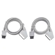 RGB Scart Video Cord Cable for Wii Wii-U Video Game Great