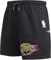 Pro Standard Men's NBA Los Angeles Lakers Echo Logo Fleece Short